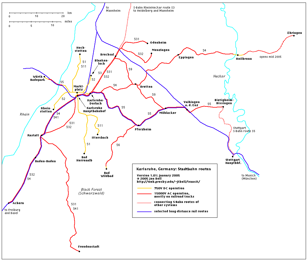 Karlsruhe’s TramTrain’s Why is TransLink so afraid! Rail for the Valley