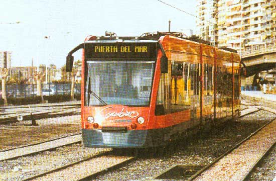 TramTrain in Spain