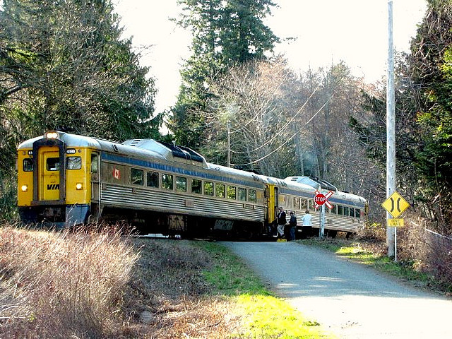 E & N Budd railcar