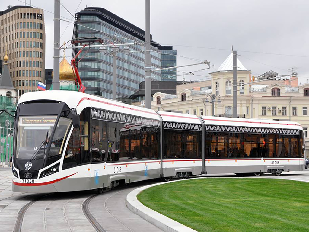 Moscow's Modern tram