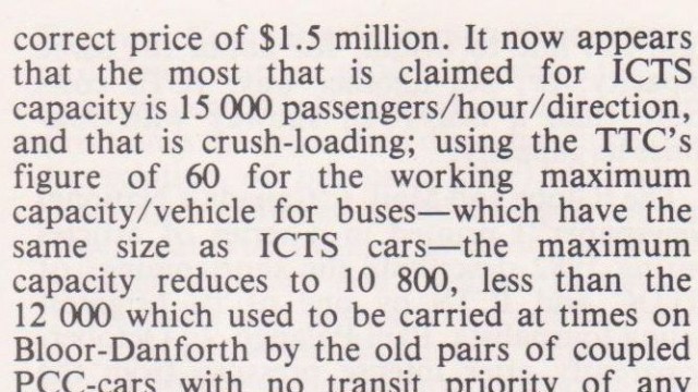 An excerpt from Modern Tramways in 1983.