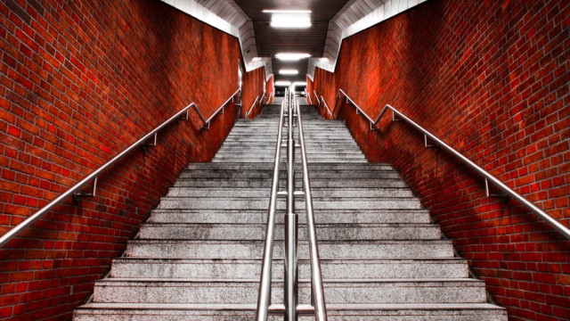 metro-stairs