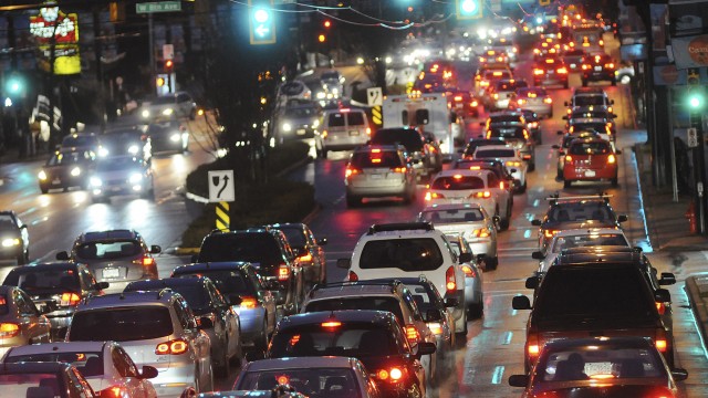 Congestion is endemic in Vancouver