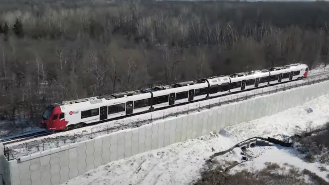 The Stadler DMU's now used on Ottawa's Trillium Line could be a template for regional rail services across Canada