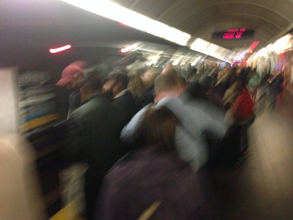 Another day, another disruption.